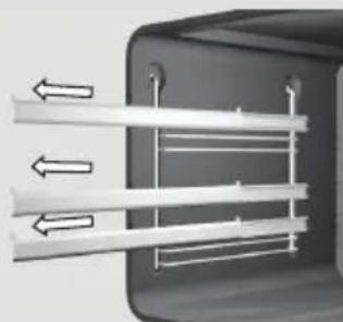 GORENJE EC55220AW - Teleskopska izvlečna vodila (odvisno od modela) - 1