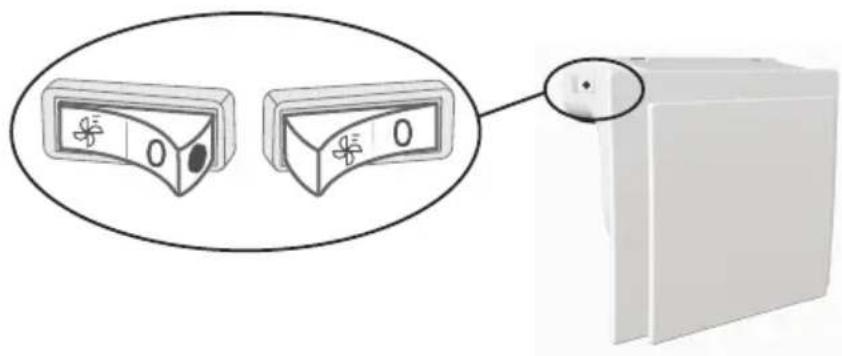 GORENJE NRK6191JX - Vklop/izklop ventilatorja in ionizatorja - 1