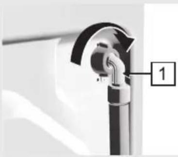 GORENJE K5.1100N - Priključitev na dovod vode - 1