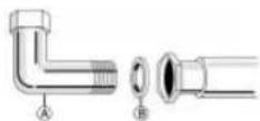 BAUKNECHT TGW 5575 1 in - GASAANSLUITING - 1