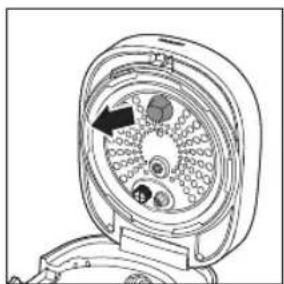 PHILIPS Avance Collection HD2190 - 拆卸内盖及防堵帽 - 1