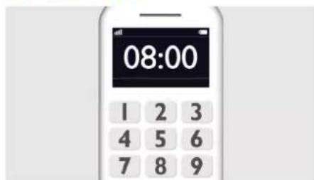 08:00 1 2 3 4 5 6 7 8 9
