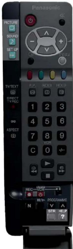PANASONIC TX-28PK3 - This TV has a comprehensive system of On Screen Display menus to access adjustments and options - 6