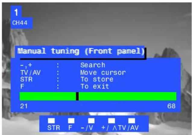 PANASONIC TX-32PK1 - Important note : - 2