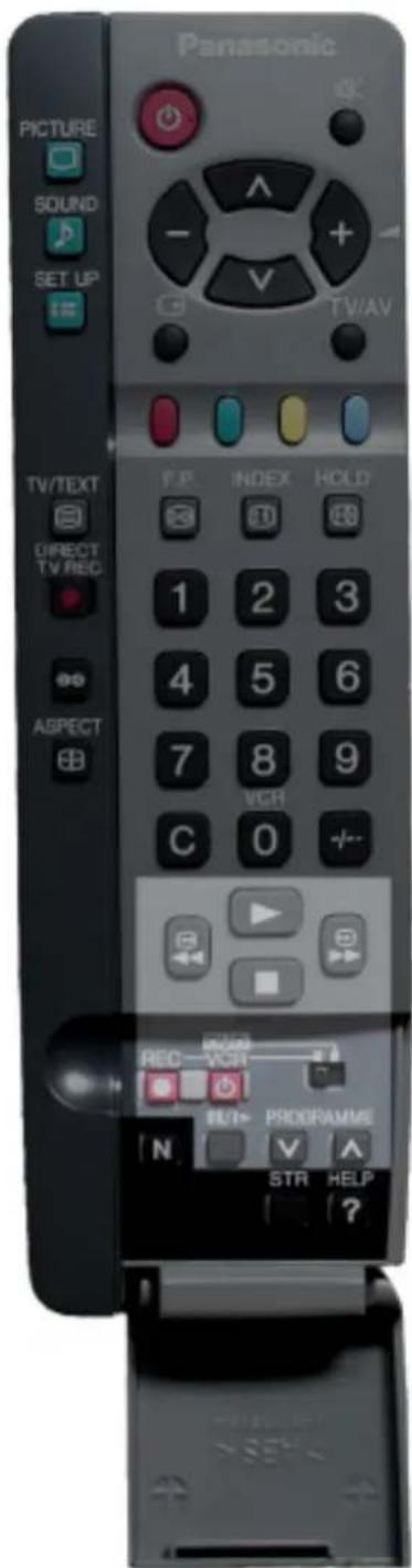 PANASONIC TX-32PK1 - VCR/DIVDD DEEATION - 1