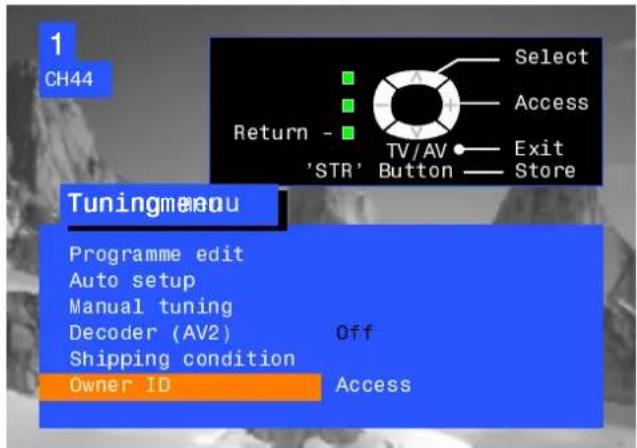 PANASONIC TX-32PK1 - Ownerl.D.allowsyoutoenterasecuritycodeandaddressinformationsothatintheunfortunate eventoftheftitwillhelpthePolicetodeterminetheowner. - 9