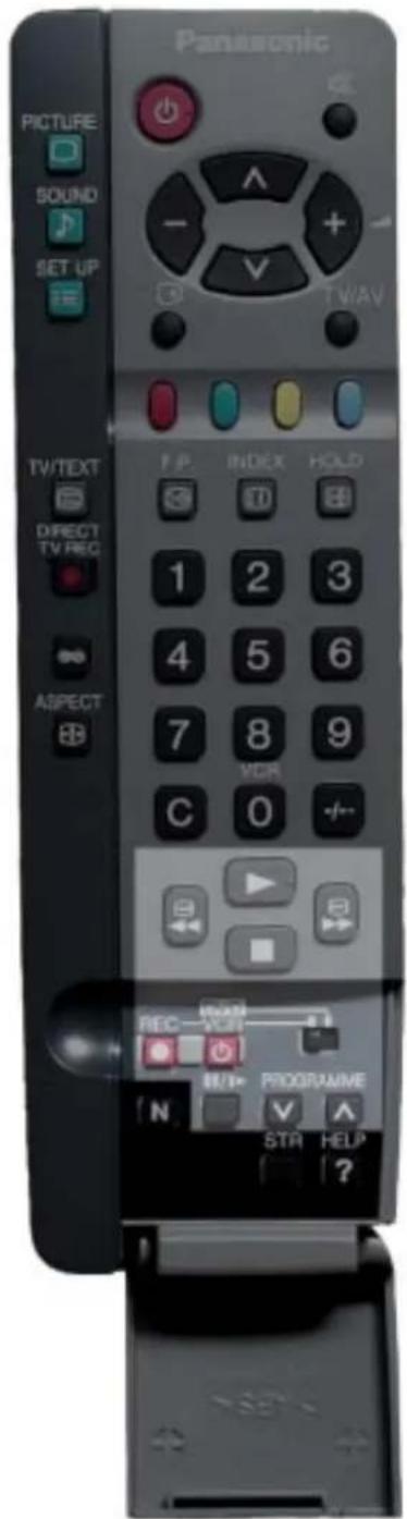 PANASONIC TX-32DK1 - VCR/DIVDD DEEATION - 1