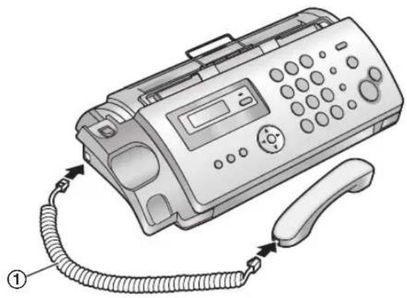 PANASONIC KX-FP215GR - Καλώδιο ακουστικού - 1