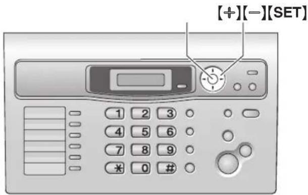 PANASONIC KX-FL401GR - Ρύθμιση της έντασης - 1