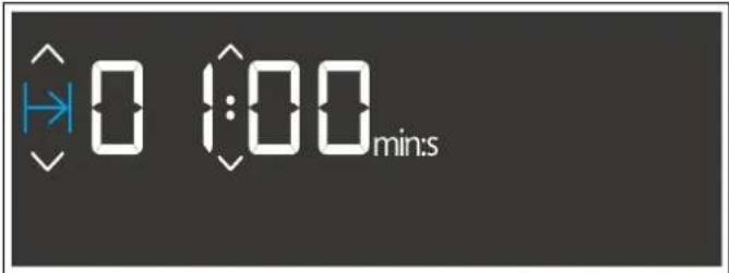 0 1:00 min:s