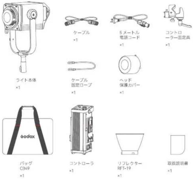 GODOX M200D - 部品名 - 7