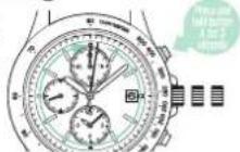 SEIKO VR42 - Adjusting the preliminary position of the stopwatch hands - 4
