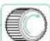 SEIKO VR42 - ⑦ For advancing the hands clockwise, turn the crown in the direction of the arrow mark to set the main time. - 2