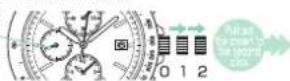 SEIKO VR43 - Adjusting the preliminary position of the stopwatch hands - 1