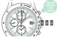 SEIKO VR43 - Adjusting the preliminary position of the stopwatch hands - 4