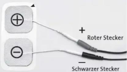 + Rotter Stecker - Schwarzer Stecker