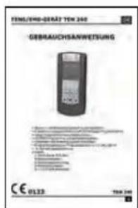 GENE/EMG-GERÄT YEN 200 GEBRAUCHSANWETSUNG CE 0132 TEN 248