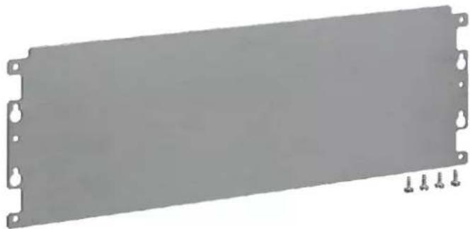 HAGER ZZ42BS - FD00M4: 140 mm plain plate (434 x 140 x 2 mm) - 1