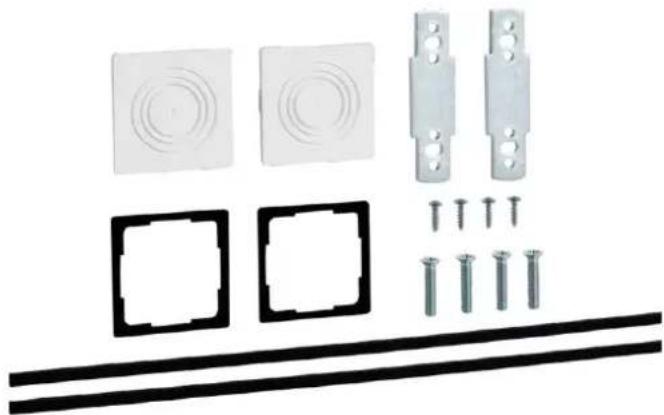 HAGER ZZ42BS - FD00F1: Fixation kit (for surface versions only) - 1