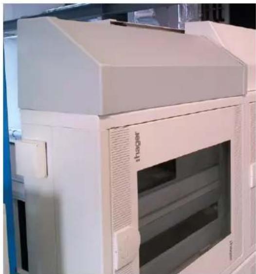 HAGER ZZ42BS - Mounting examples: - 2