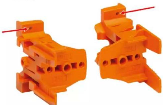 HAGER ZZ42BS - FD00H... = DIN rail Holders for equipment units - 2
