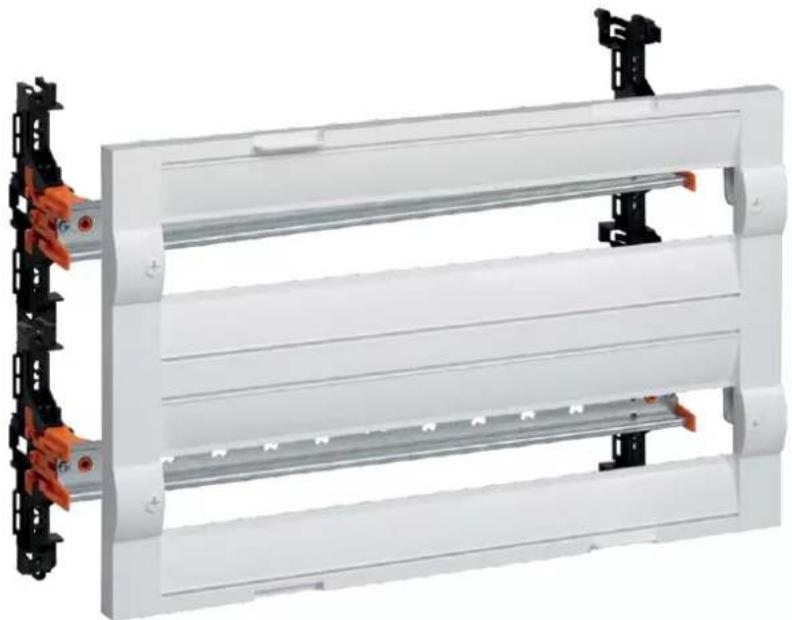 HAGER ZZ42BS - FD02A1: Kit with 2 distribution DIN rails (430 x 300 x 147 mm) - 1