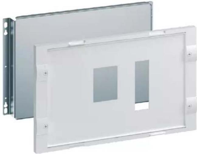 HAGER ZZ42BS - FD02K2: Kit for 250A MCCB (In 160 A) vertical 3 and 4 poles (430 x 300 x 147 mm) - 1