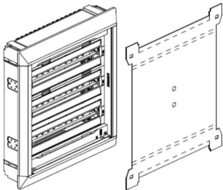 HAGER ZZ42BS - Plaster protection in flush enclosures - 1