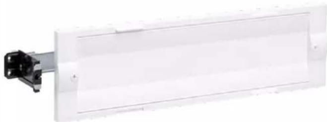 HAGER ZZ42BS - FD01A2: Kit for 1 depth-adjustable DIN rail (430 x 150 x 147 mm) - 2