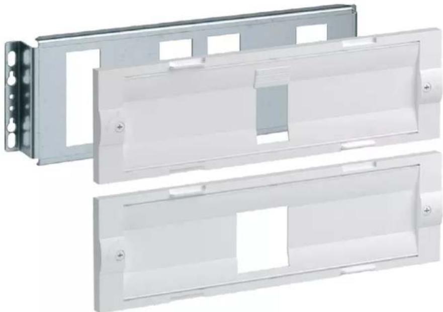 HAGER ZZ42BS - FD01K1: Kit for 160 A MCCB horizontal 3 and 4 poles (430 x 150 x 147 mm) - 1