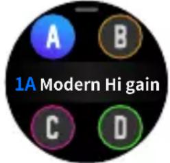 A B 1A Modern Hi gain C D