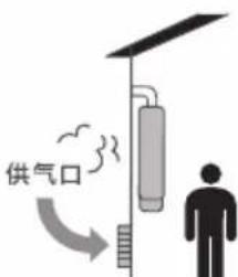 供气口
