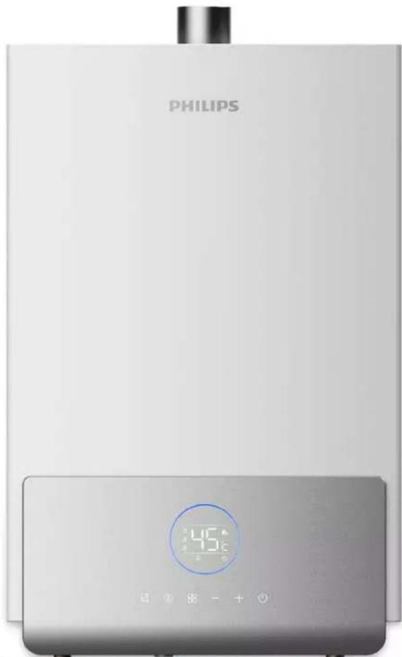 PHILIPS 45°C + - +