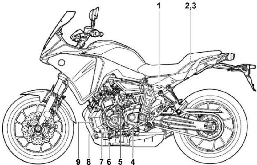 YAMAHA TRACER 7 (2020) - Pogled z leve strani - 1