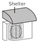 MIDEA MFCA70VA-W - If the unit is frequently exposed to salty air(seaside): - 3
