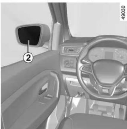 RENAULT Express (2020) - Vzvratno ogledalo z ročico 1 - 1