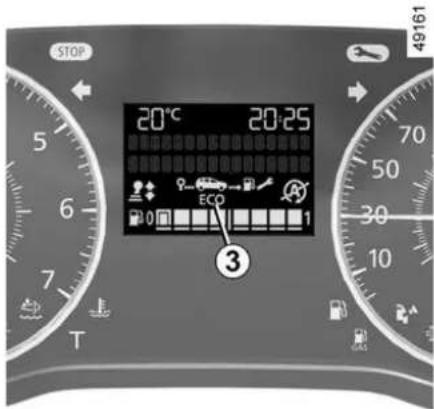 STOP 20°C 20:25 ECO 1 3 T 49/61