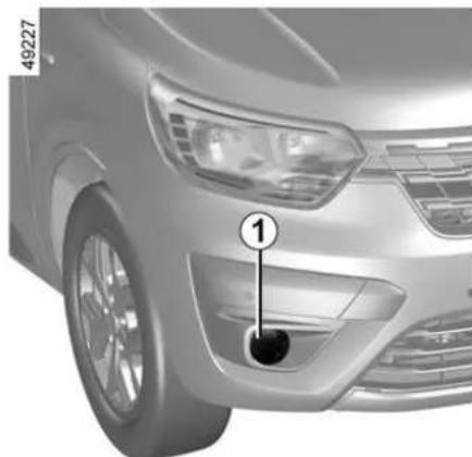 RENAULT Express (2020) - Meglenke: zamenjava žarnic - 1