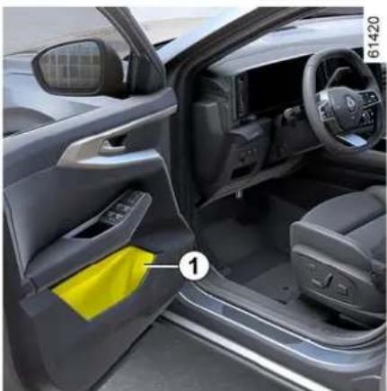 RENAULT Rafale (2025) - ODLAGALNA MESTA POTNIŠKEGA PROSTORA, OPREMA - 1
