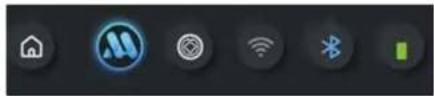 Mooer F40i - Bottom Status Bar Controls - 1