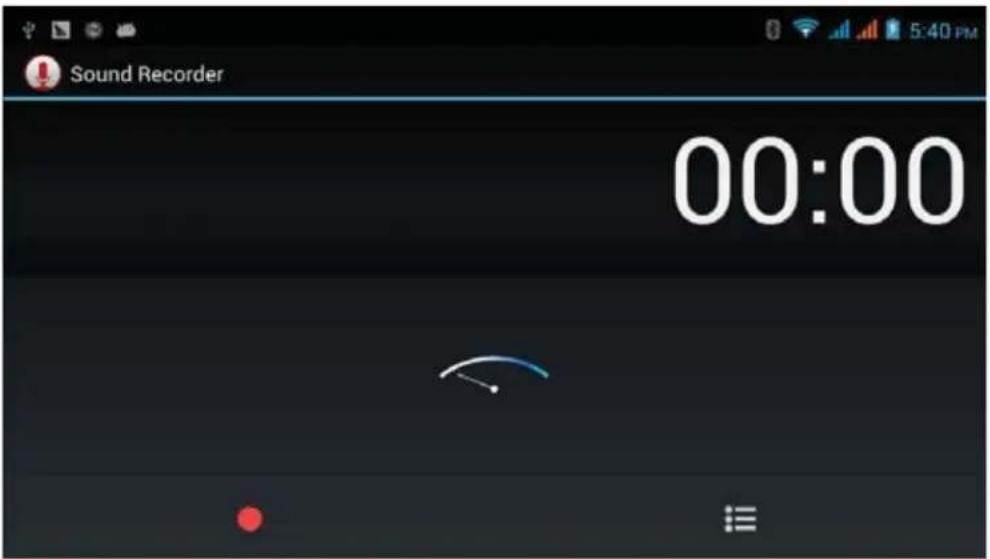 Sound Recorder 00:00