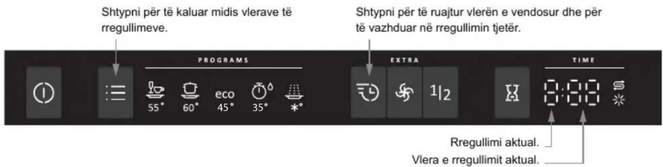 GORENJE GV54110 - Hapni menunë e rregullimeve: - 3