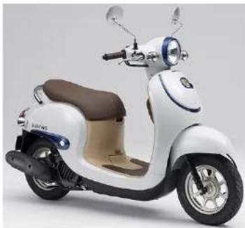 Honda Giorno NCH50 (2018) - カラー写真とカラーラベルのご利用方法 - 12