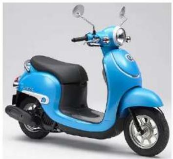 Honda Giorno NCH50 (2018) - カラー写真とカラーラベルのご利用方法 - 3