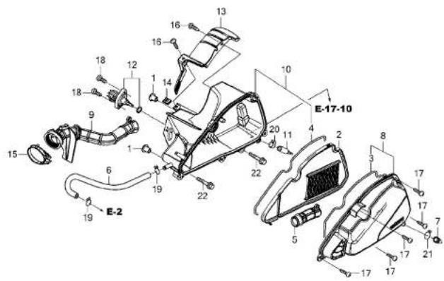 Honda Giorno NCH50 (2018) - フューエルホース／チューブとビニールチューブ、および一般用チューブの使用について - 128