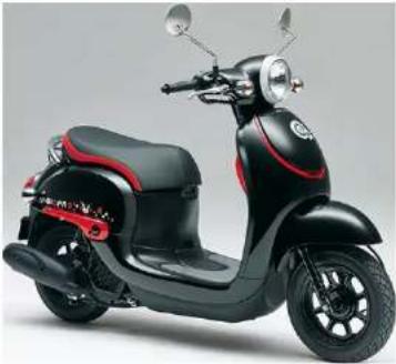 Honda Giorno NCH50 (2018) - カラー写真とカラーラベルのご利用方法 - 25