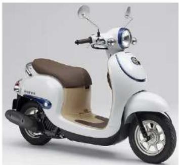 Honda Giorno NCH50 (2018) - カラー写真とカラーラベルのご利用方法 - 5