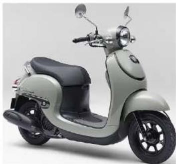 Honda Giorno NCH50 (2018) - カラー写真とカラーラベルのご利用方法 - 21