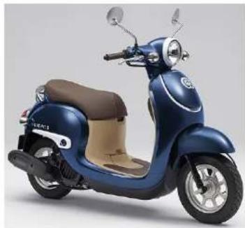 Honda Giorno NCH50 (2018) - カラー写真とカラーラベルのご利用方法 - 11