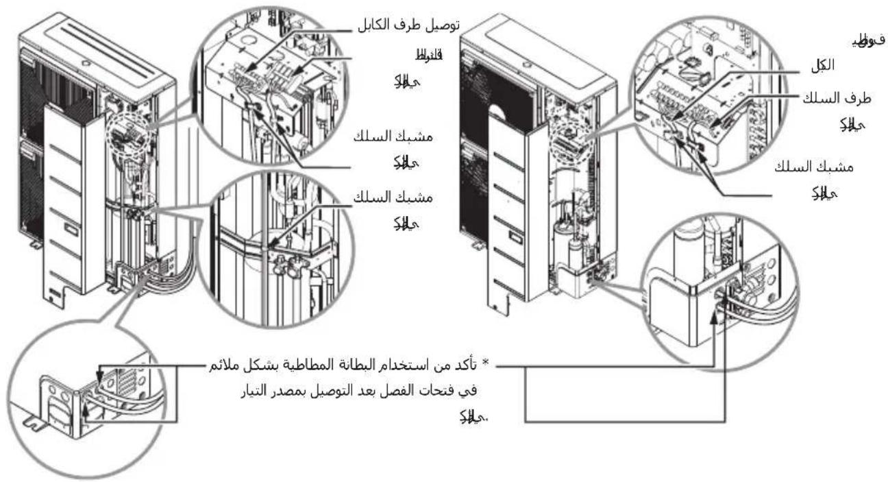 LG ABUW24GM1E4 - توصل الكتاب بالوحدة الخارجية - 1